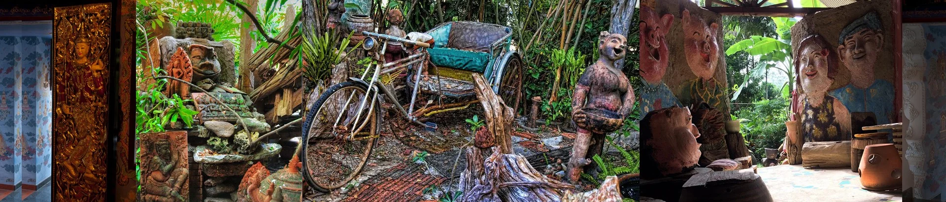 พิพิธภัณฑ์ภูมิปัญญาพื้นบ้านล้านนา (บ้านแม่ปั้นดิน พ่อทำสวน)